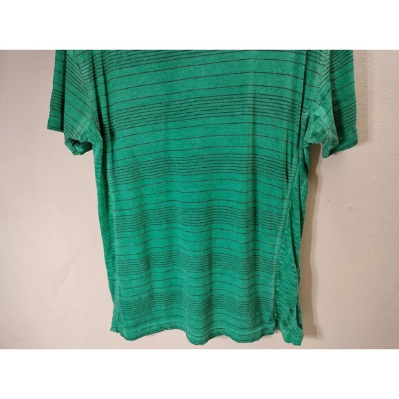 Buckle Black Mens Striped Polo Shirt Size Small BKE Athletic Fit Collared - Picture 8 of 9